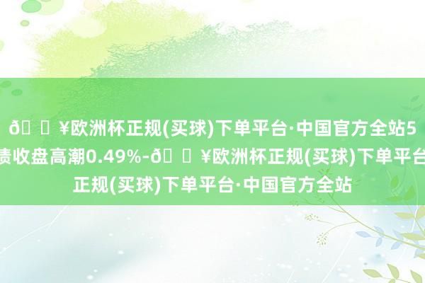 🔥欧洲杯正规(买球)下单平台·中国官方全站5月28日南银转债收盘高潮0.49%-🔥欧洲杯正规(买球)下单平台·中国官方全站